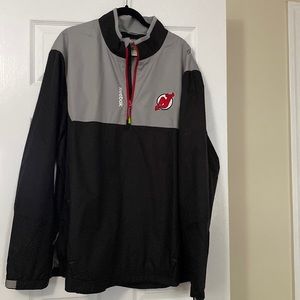 NJ Devil pull over windbreaker
